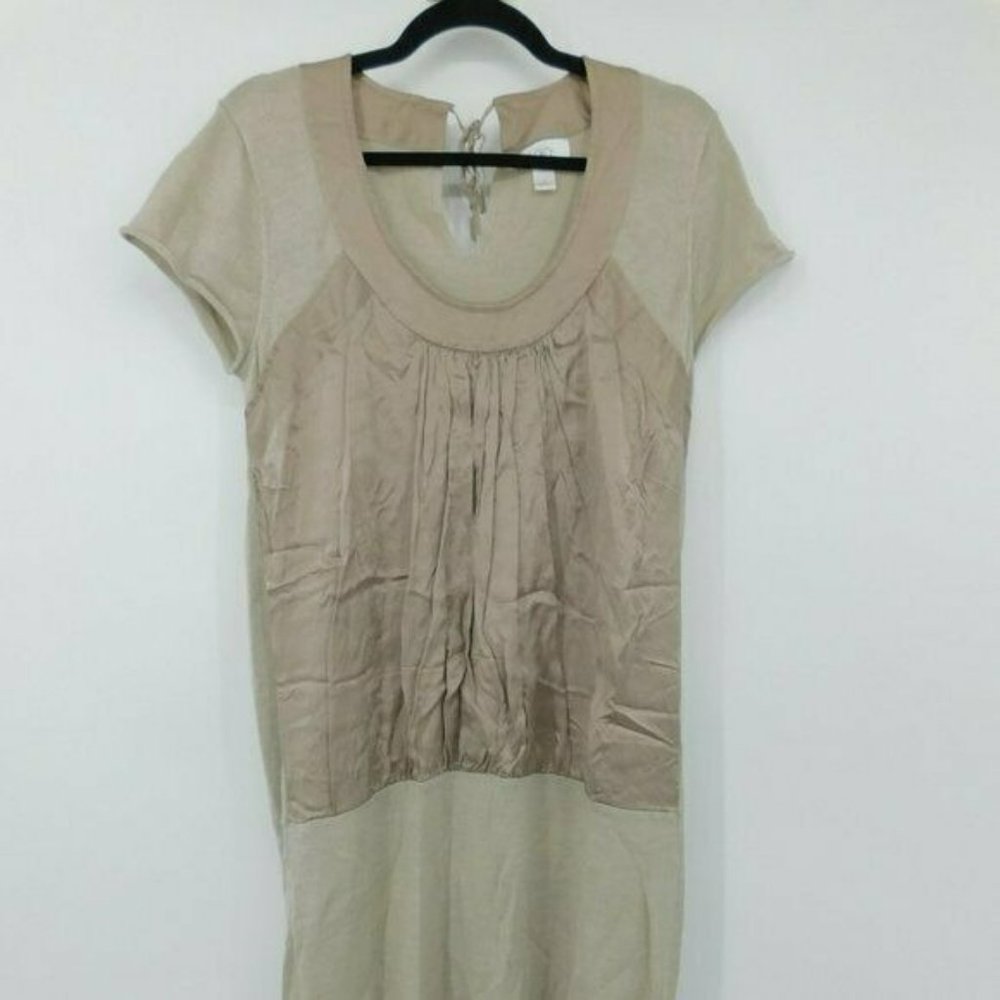 Ann Taylor LOFT Womens Tie Back Lightweight Sweater Dress Size Large